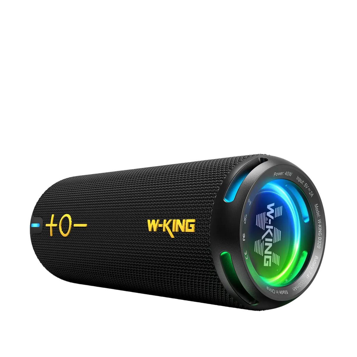W-KING D320 40W RMS Compact Bluetooth Speaker for Travel
