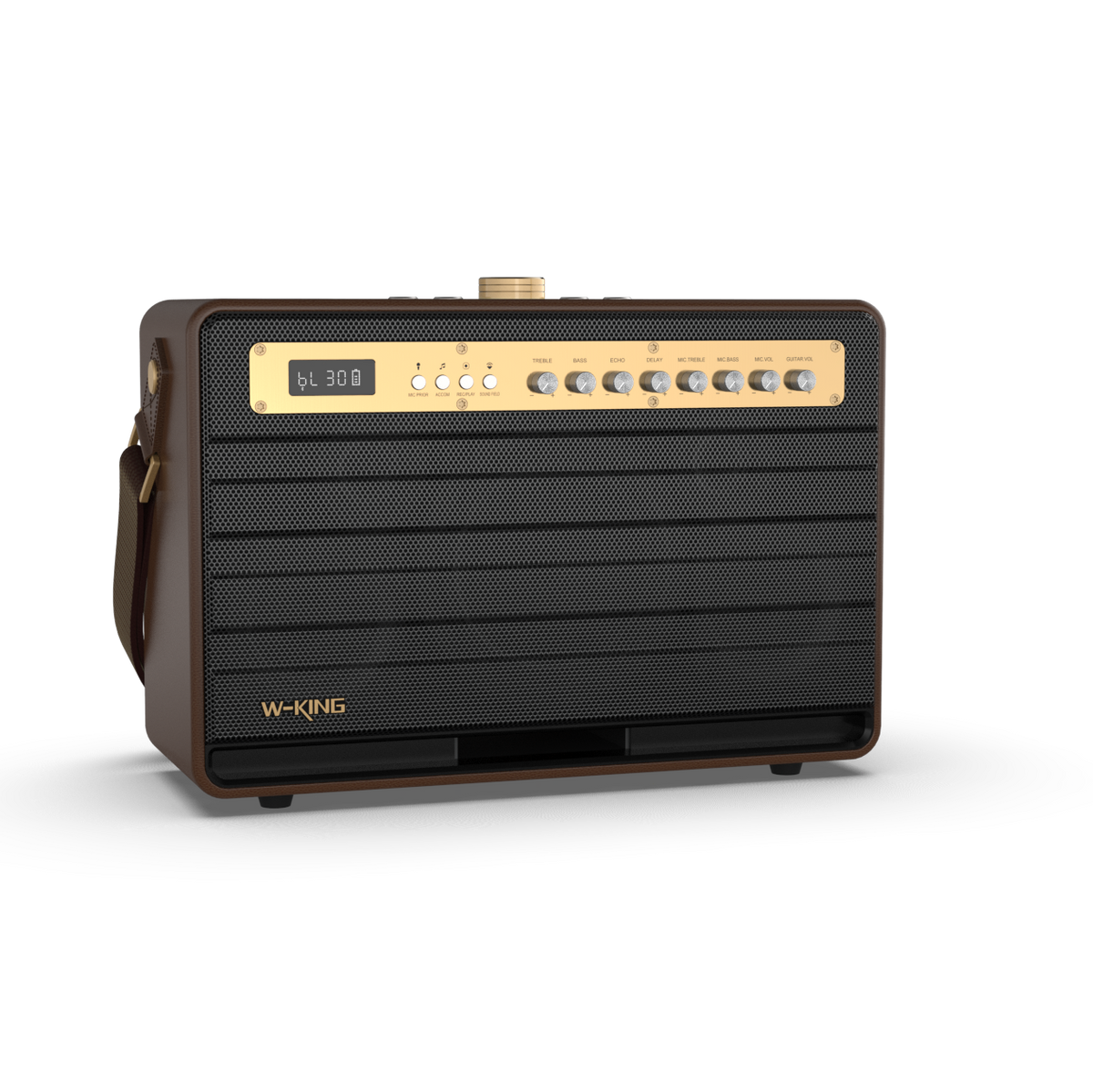 W-KING K6L Portable Karaoke Speaker with Wireless Microphone