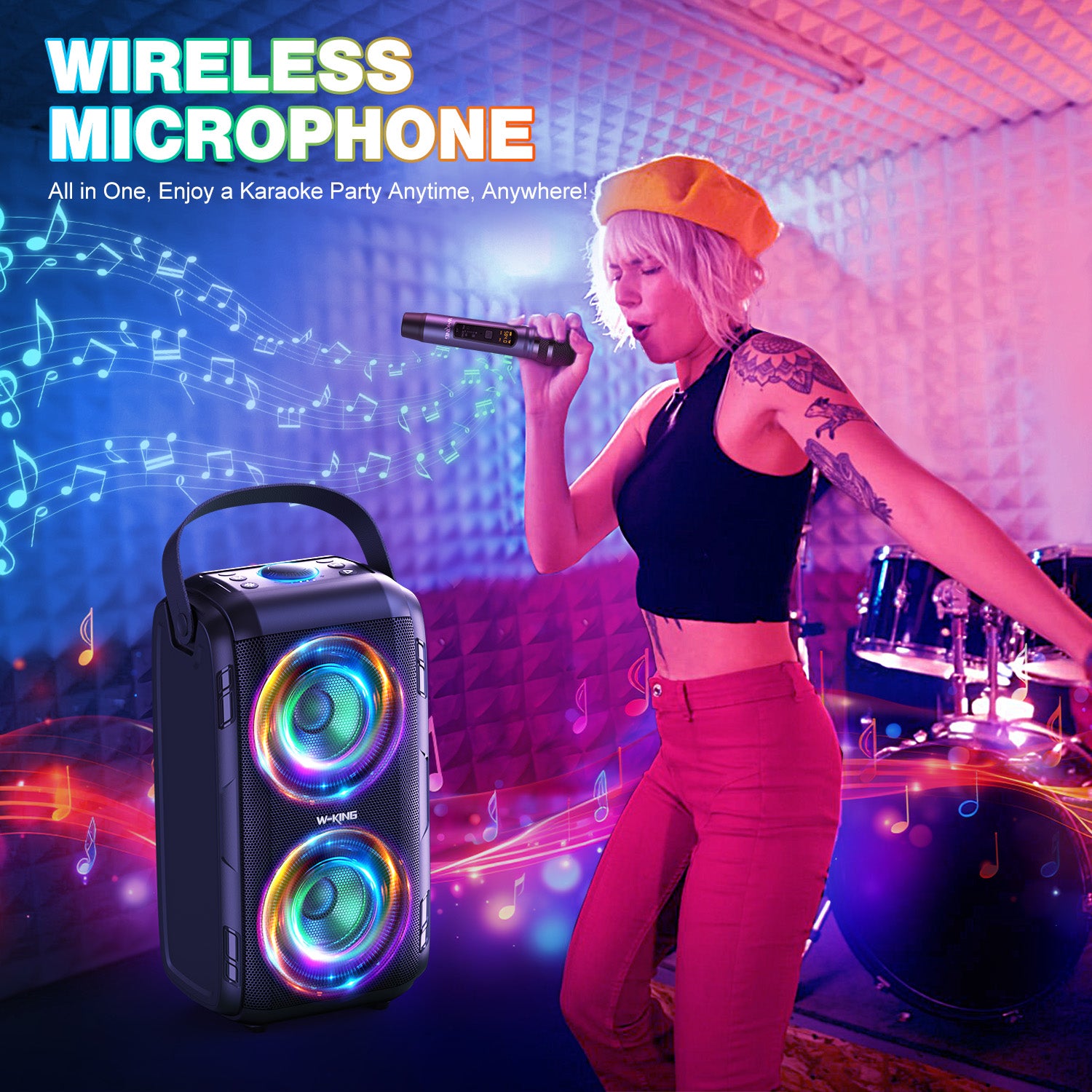 T9 - with Wireless Mic