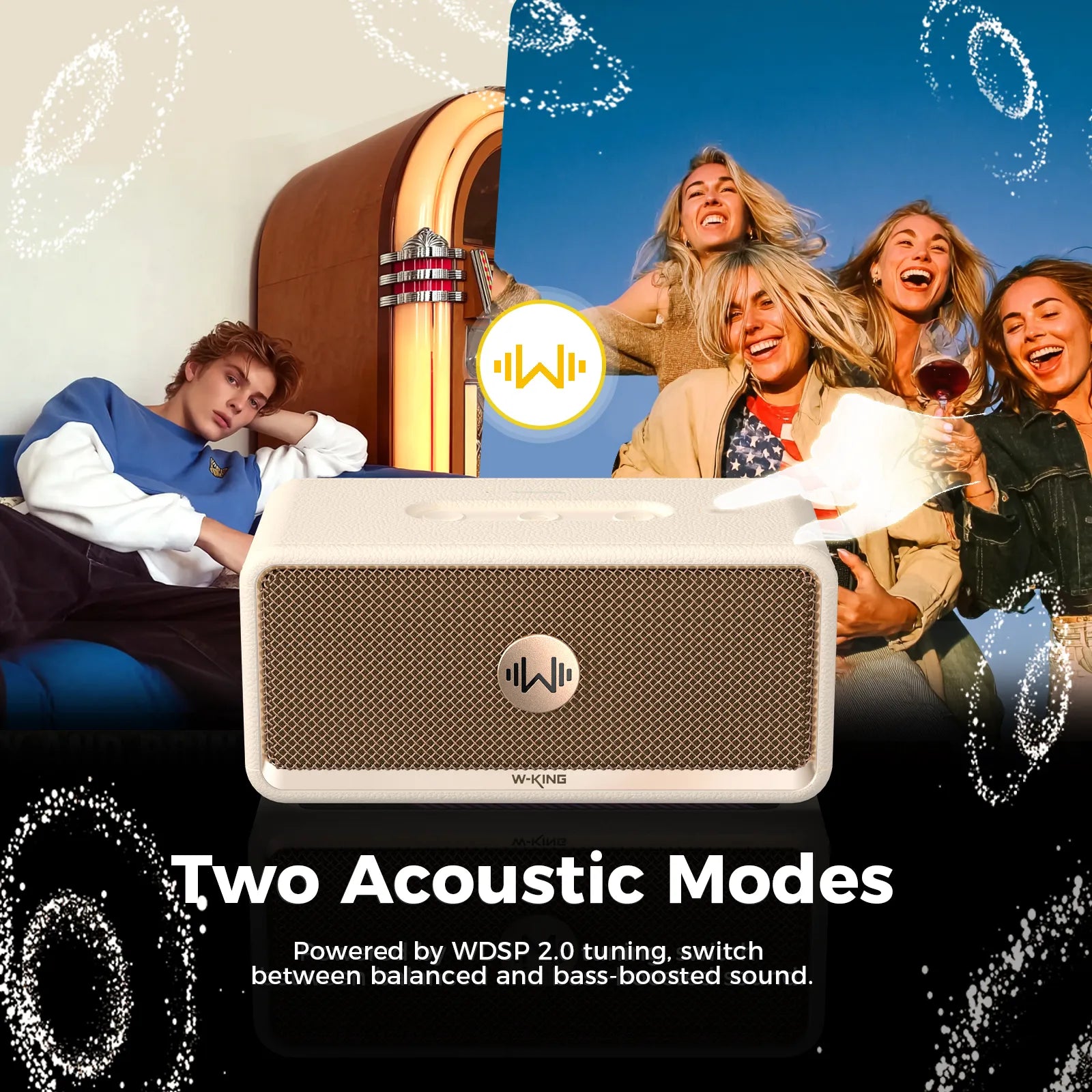 W-KING H130 Rugged Outdoor Bluetooth Speaker