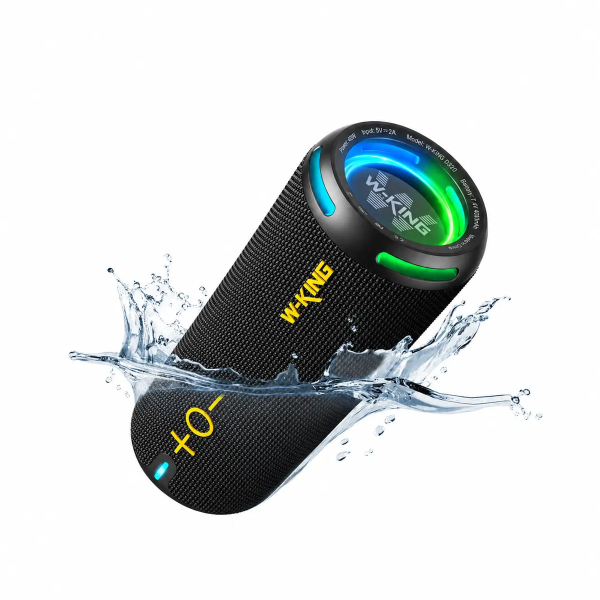 W-KING D320 40W RMS Compact Bluetooth Speaker for Travel