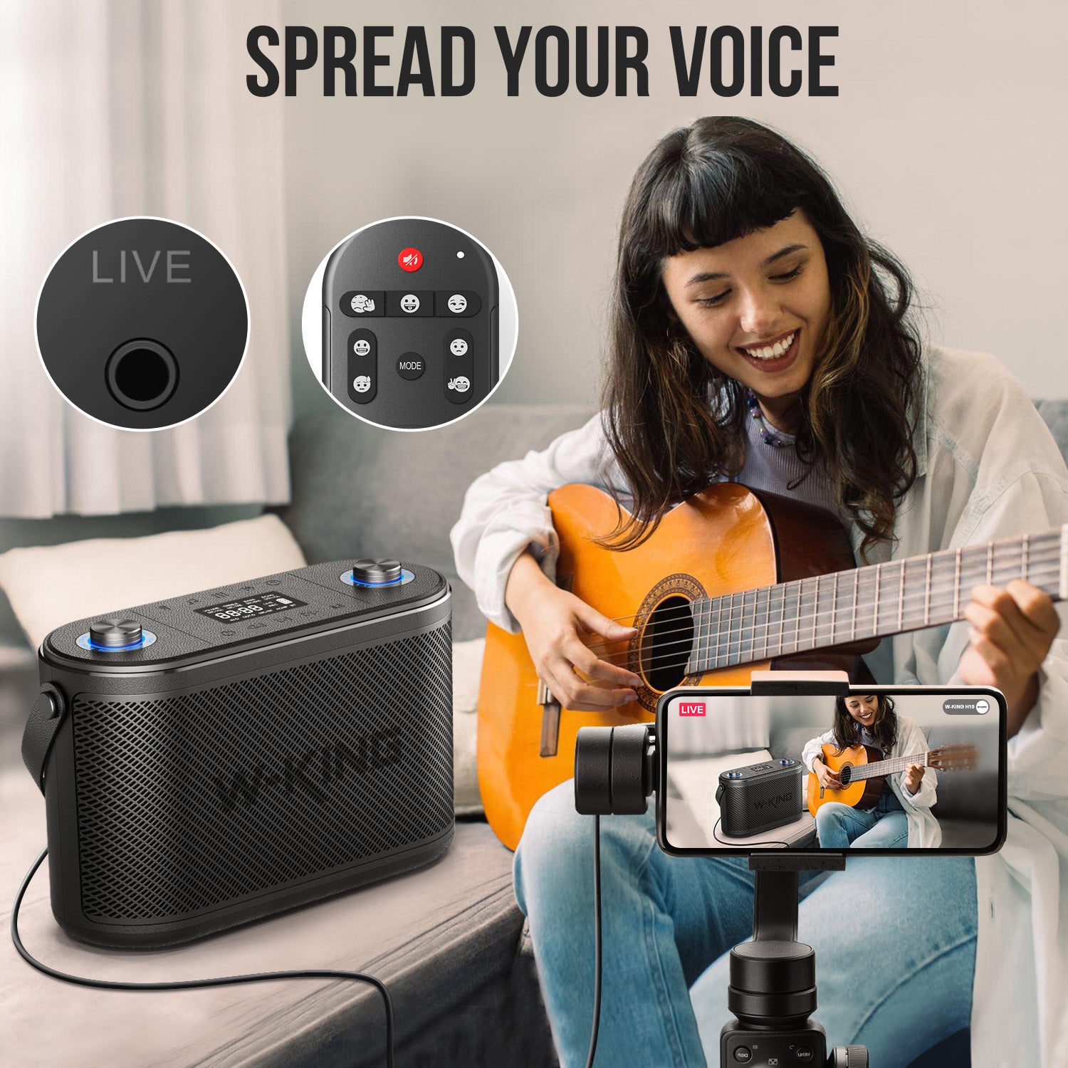H10 - with Wireless Mic