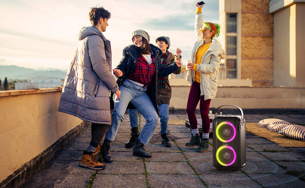 W-KING T9 Karaoke Speaker Review: 80W Power, Wireless Mic&RGB Lights