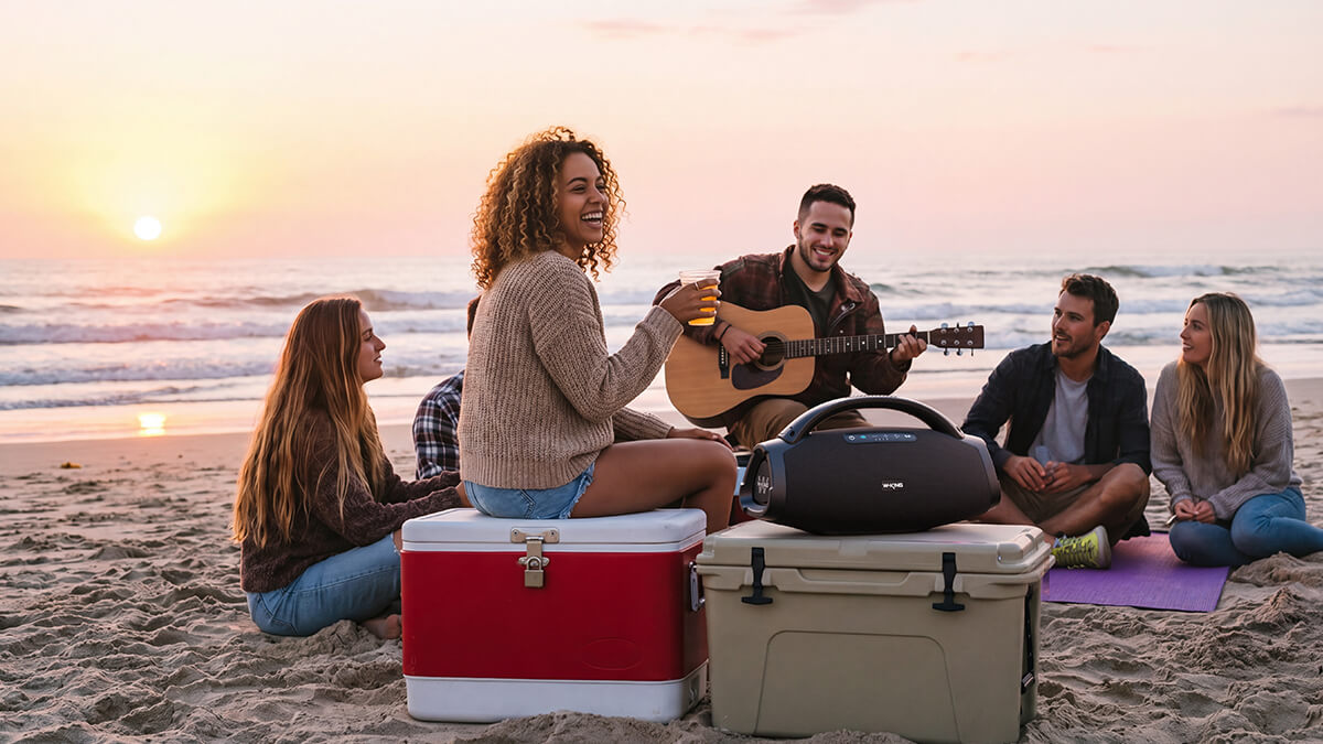 "W-King X20 outdoor  waterproof party speaker