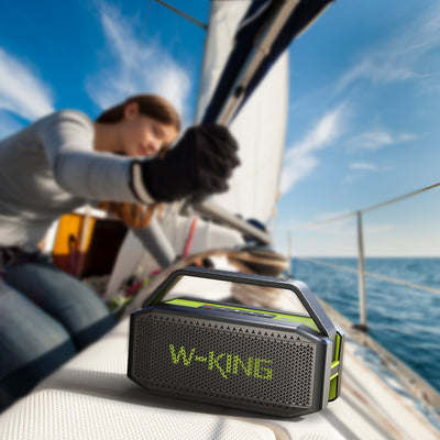W-KING D9 60W RMS Portable Bluetooth Speaker with Deep Bass