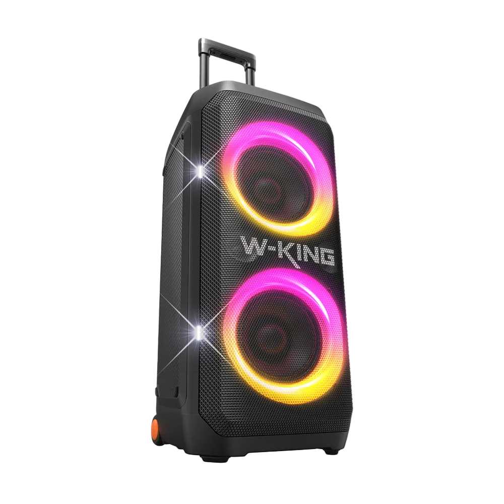 W-KINGT12270WRMSPowerfulBluetoothPartySpeakerwithSubwooferBass(370WPeak)
