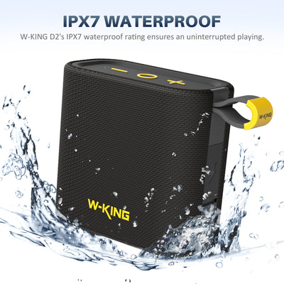 W-KING D2 Compact Portable Bluetooth Speaker