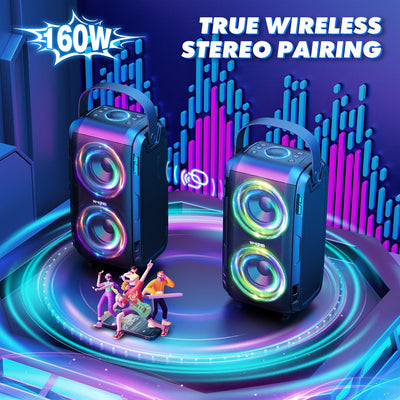 W-KING T9-2 Lite 80W RMS Bluetooth Party Speaker