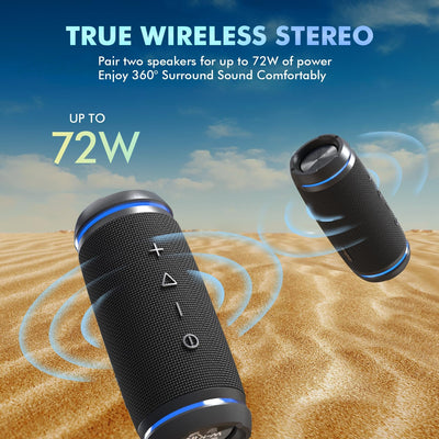 W-KING BT226 36W Portable Wireless Bluetooth Speaker