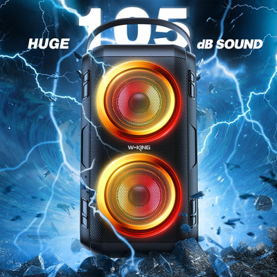 W-KING T9-2 Lite 80W RMS Bluetooth Party Speaker