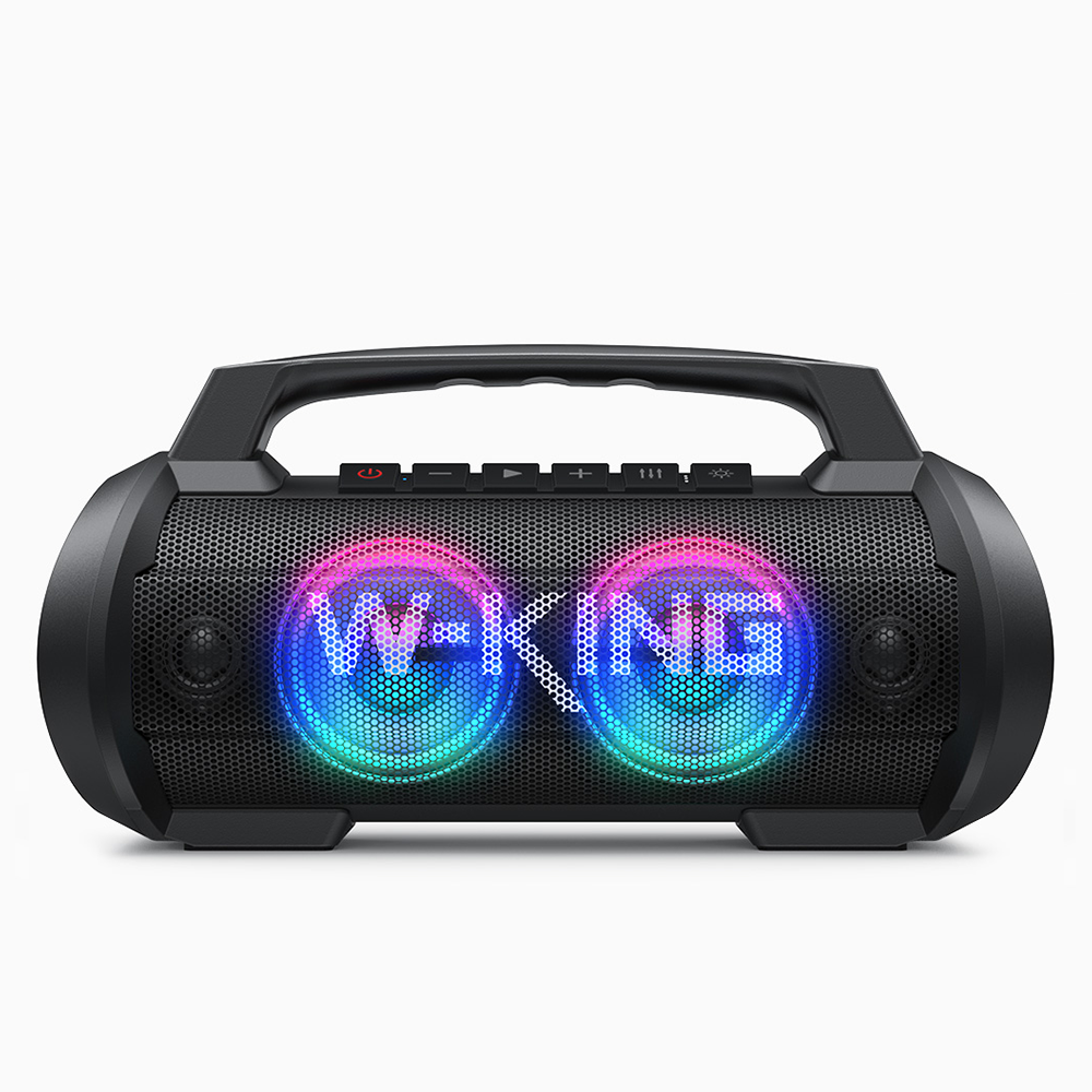 外箱付き　Q3037　W-KING D10 Bluetoothスピーカー D10 - 120W Dynamic Bass | RGB Lights & Karaoke Ready | TWS, AUX