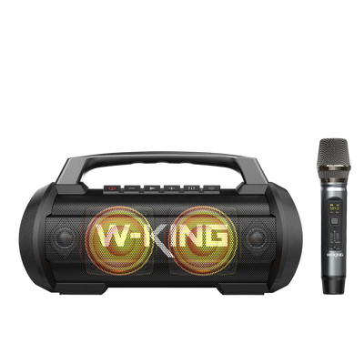 W-KING D10 Karaoke Bluetooth Speaker with Wireless Microphone