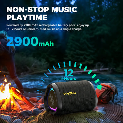 W-KING D110  Portable Bluetooth Speaker
