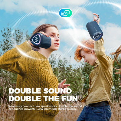 W-KING D110  Portable Bluetooth Speaker