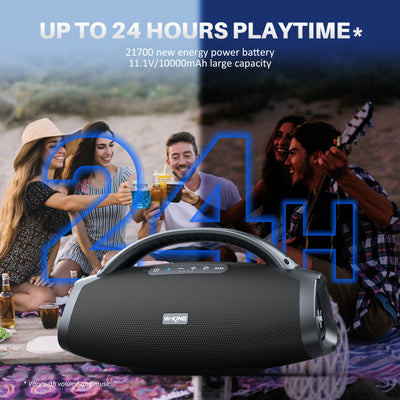 W-KING D20 Karaoke Bluetooth Speaker with Wireless Microphone
