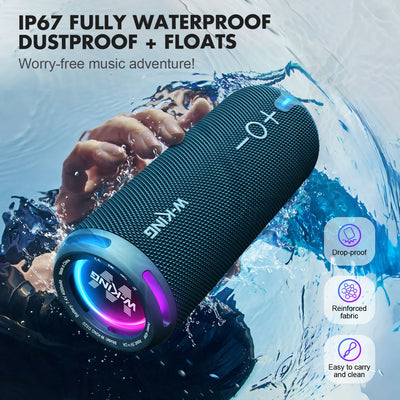 W-KING D320 40W RMS Compact Bluetooth Speaker for Travel