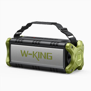 W-KING D8 50W RMS Outdoor Bluetooth Speaker with Deep Bass (90W Peak)