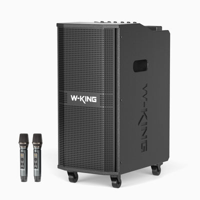 W-KING K20 Pro Karaoke Bluetooth Speaker with Wireless Microphone