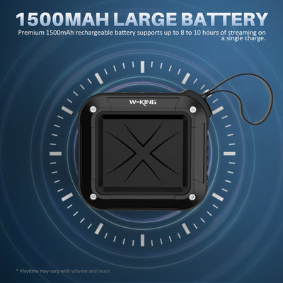 W-KING S7 Mini Wireless Bluetooth Speaker