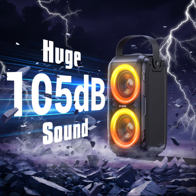 W-KING T9-2 180W Powerful Bluetooth Party Speaker