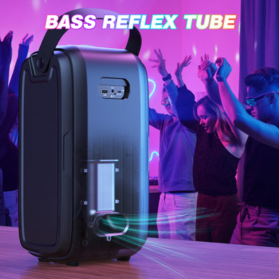 W-KING T9 Karaoke Bluetooth Party Speaker with Wireless Mic