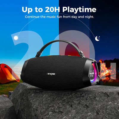 W-KING X10S 50W Outdoor Bluetooth Party Speaker with Deep Bass