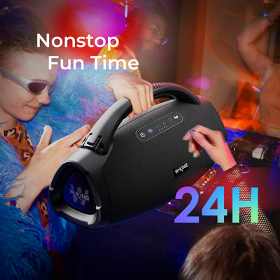 W-KING D20S 140W Loud Portable Bluetooth Speaker for Outdoor & Party