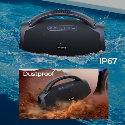 W-KING D20S 140W Loud Portable Bluetooth Speaker for Outdoor & Party