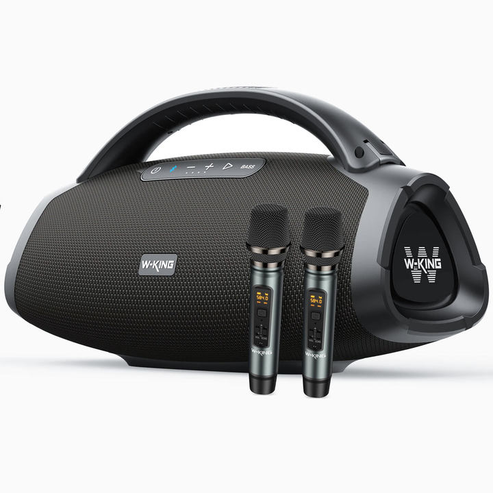 W-KING D20 Karaoke Bluetooth Speaker with Wireless Microphone