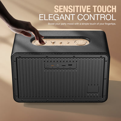 W-KING H330 70W RMS Rugged Outdoor Bluetooth Speaker with Stereo Sound (120W Peak)
