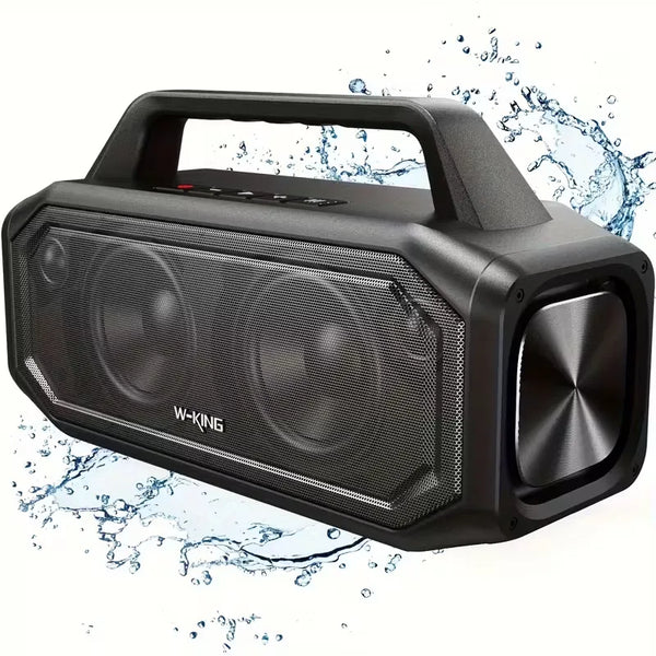 W-KING BT261-2 60W RMS Outdoor Bluetooth Party Speaker with Deep Bass (80W Peak)