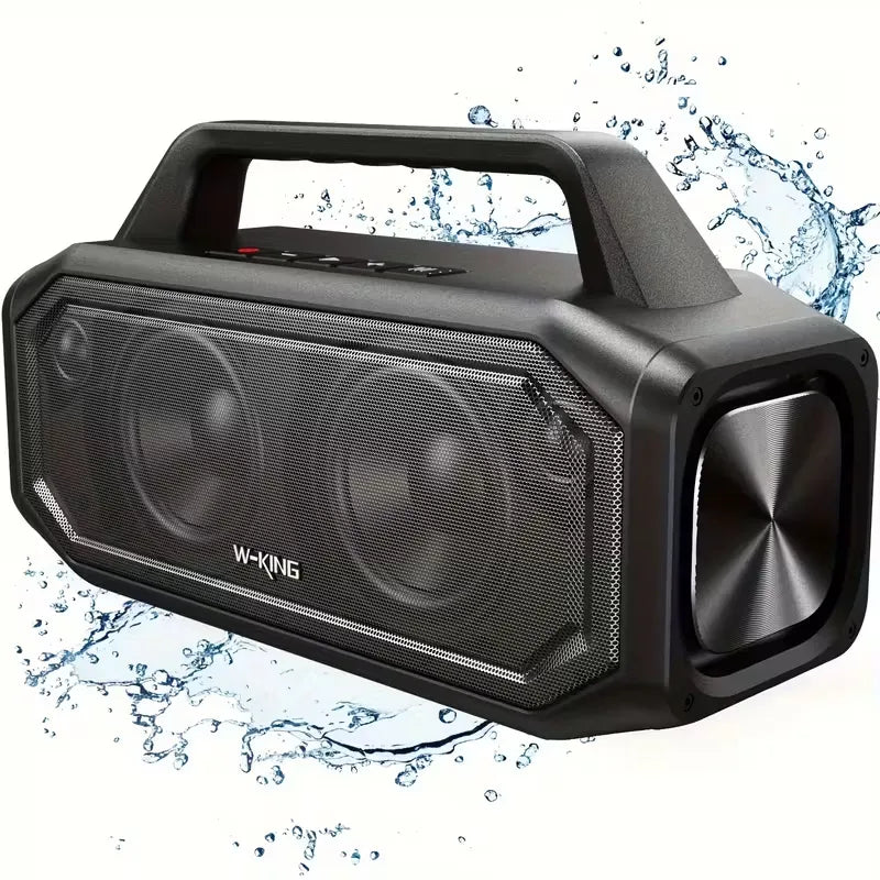 W-KING BT261 60W RMS Outdoor Bluetooth Party Speaker with Deep Bass (80W Peak)