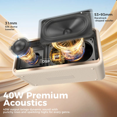 W-KING H130 Rugged Outdoor Bluetooth Speaker