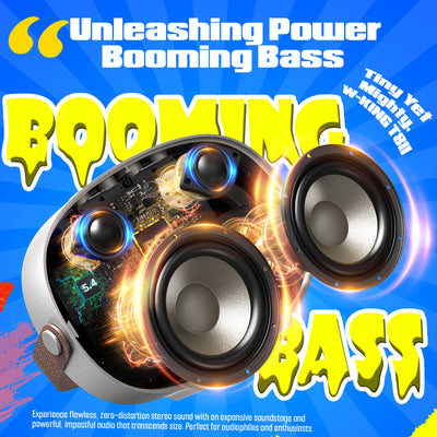 W-KING T8 II Portable Bluetooth Speaker with Deep Bass