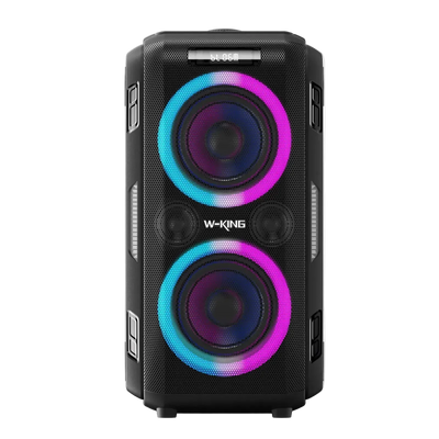 W-KING T9 Pro 120W RMS High Power Bluetooth Party Speaker with Bass Boost (270W Peak)