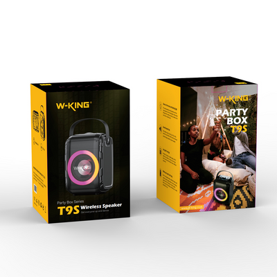 W-KING T9S Karaoke Party Speaker with Dual Wireless Microphones